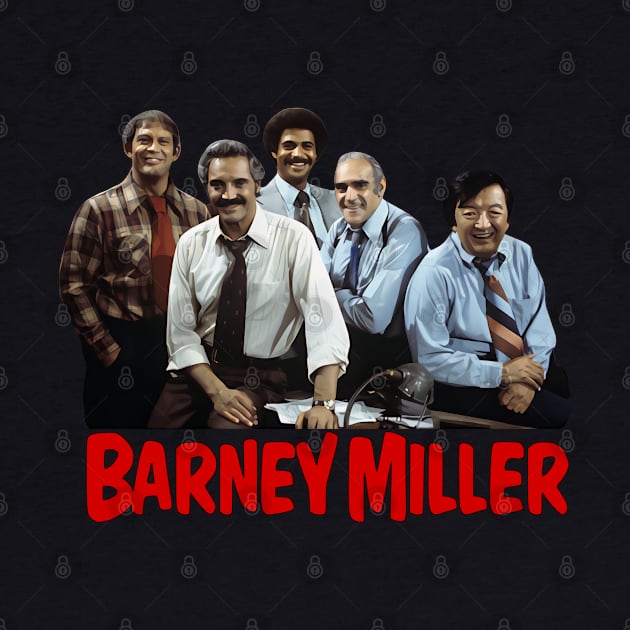 Barney Miller - 70s Sitcom by wildzerouk